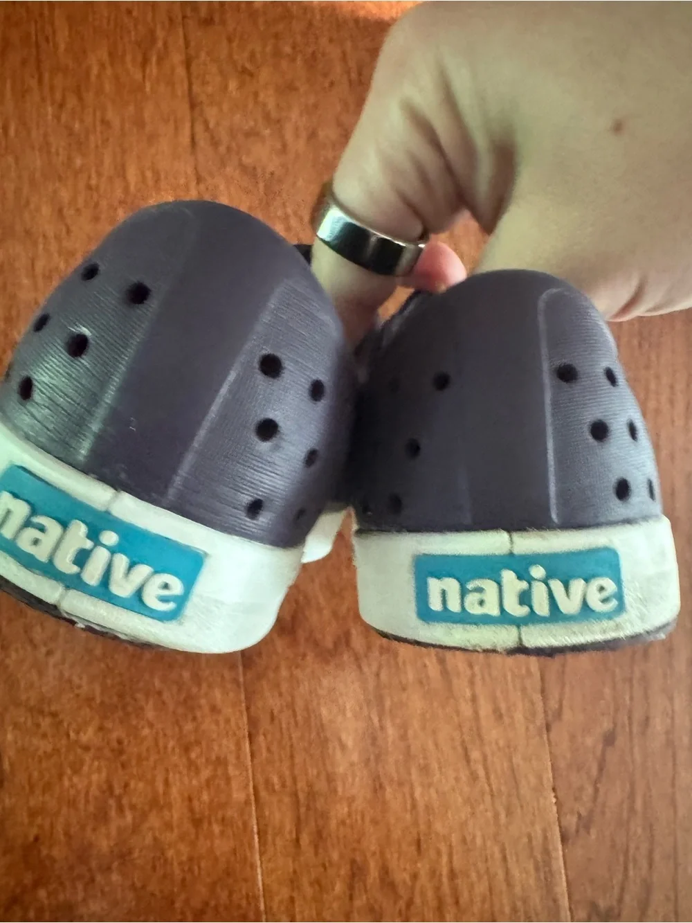 Native Kids Jefferson Slip-On - deep purple size c11